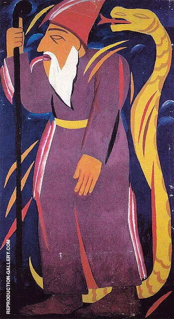 Prophet 1911 By Natalia Goncharova