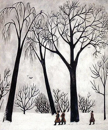 Winter 1911 By Natalia Goncharova