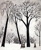 Winter 1911 By Natalia Goncharova