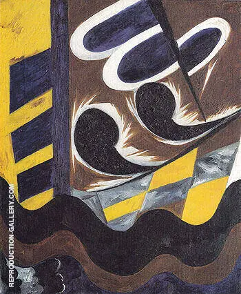 Electric Ornamental Design 1914 By Natalia Goncharova