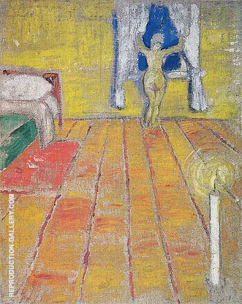 Bedroom 1905 By Natalia Goncharova