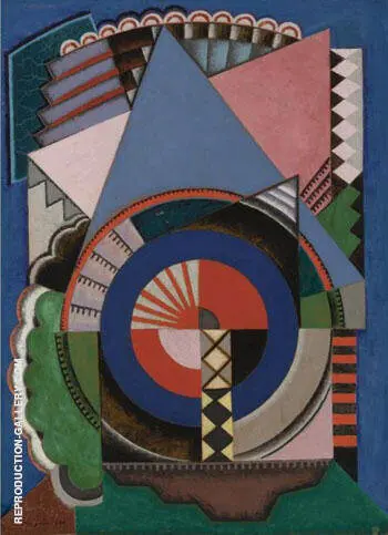 Composition 1920 By Auguste Herbin