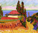 Corsican Landscape 1907 By Auguste Herbin