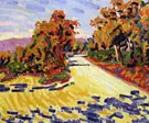 Corsican Landscape A 1907 By Auguste Herbin