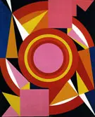 Diable c1958 By Auguste Herbin