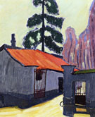 Entrance to The Corbeau Mill 1908 By Auguste Herbin