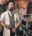 Dr Hans Koch 1921 By Otto Dix