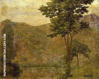 Green Landscape c1901 By Auguste Herbin