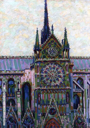 Notre Dame de Paris 1903 By Auguste Herbin