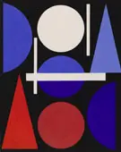 Nude 1960 By Auguste Herbin