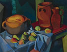 Pots et Fruits c1910 By Auguste Herbin