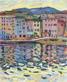Quai du Port de Bastia 1907 By Auguste Herbin