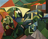 The Yellow Bridge at Ceret 1913 By Auguste Herbin