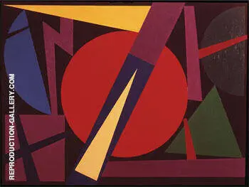 Tempete 1953 By Auguste Herbin
