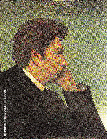 Self Portrait 1911 by Giorgio de Chirico | Oil Painting Reproduction