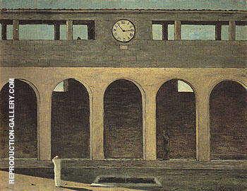 The Enigma of Hour 1910 by Giorgio de Chirico | Oil Painting Reproduction