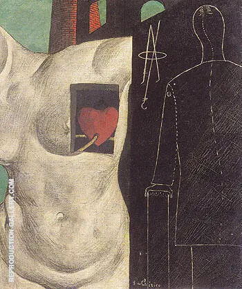 I'll be There The Glass Dog 1914 By Giorgio de Chirico