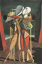 Hector and Andromache 1917 By Giorgio de Chirico