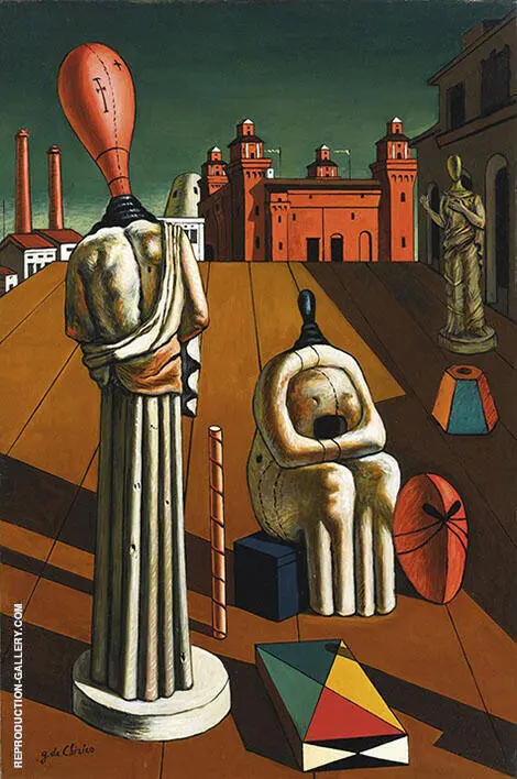The Disquieting Muses 1918 By Giorgio de Chirico