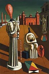 The Disquieting Muses 1918 By Giorgio de Chirico