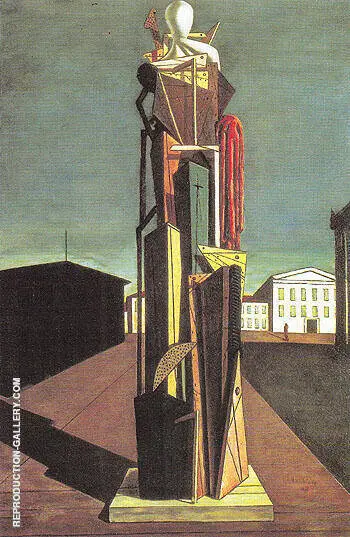 The Great Metaphysician 1917 By Giorgio de Chirico
