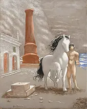 On The Shores of Thessaly 1926 By Giorgio de Chirico