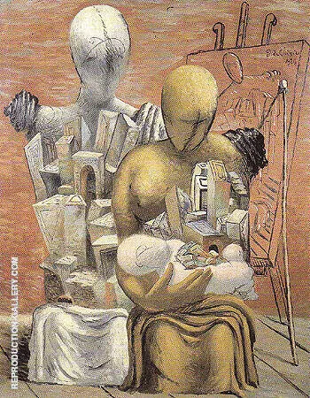The Painters Family 1926 By Giorgio de Chirico