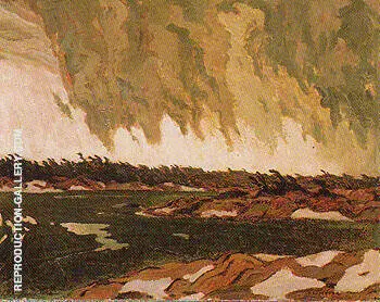 March Storm Georgian Bay 1920 By A Y Jackson