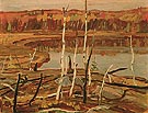 A Lake Autumn Georgian Bay 1936 By A Y Jackson