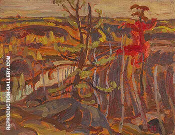 Autumn Muskosh River 1939 By A Y Jackson