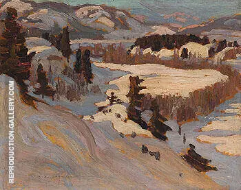 Baie Saint Paul 1923 By A Y Jackson