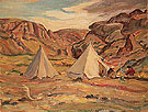 Camp in Country 1950 By A Y Jackson