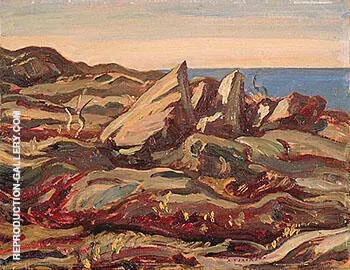 Cobalt Island 1950 By A Y Jackson