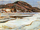 Early Spring Lievre River By A Y Jackson