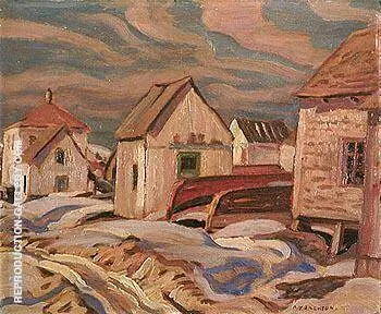 Fox River Gaspe 1936 II By A Y Jackson