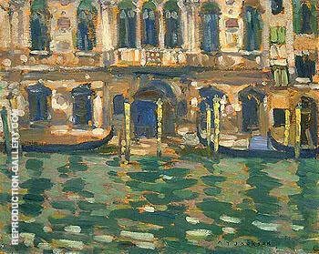 Grand Canal Venice 1912 By A Y Jackson