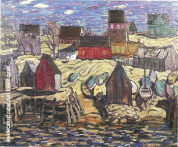 Herring Cove Nova Scotia 1919 By A Y Jackson