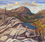 Hills Killarney, Nellie Lake 1933 By A Y Jackson