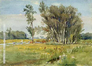 Landscape with Willows 1903 By A Y Jackson