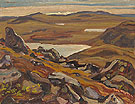 Looking South from Teshierpi Mountain 1950 By A Y Jackson