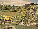 Massey Gardens at Port Hope 1930 By A Y Jackson