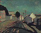 Moonlight Sainte Anne de Beaupre 1925 By A Y Jackson