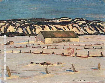 Morning Saint Simon de Rimouski 1939 By A Y Jackson