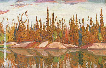Northern Lake 1928 By A Y Jackson