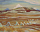 October Twin Butte Alberta 1951 By A Y Jackson