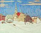 Quebec Village 1921 By A Y Jackson
