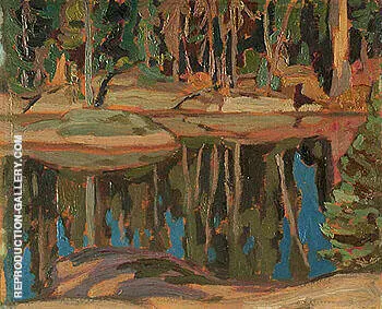Reflections in a Lake c1919 By A Y Jackson