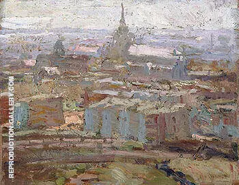 St Henry from Hallowell Ave 1910 By A Y Jackson