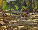 Stream Bed Lake Superior Country 1955 By A Y Jackson