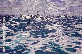 The Convoy 1919 By A Y Jackson